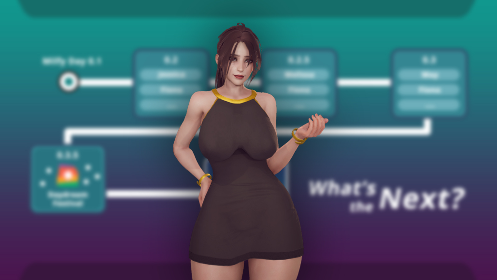 《MilfyDay Ver 0.8.3 汉化版》深度体验：沙盒动态叙事与沉浸式家庭剧情的完美融合​图片-1